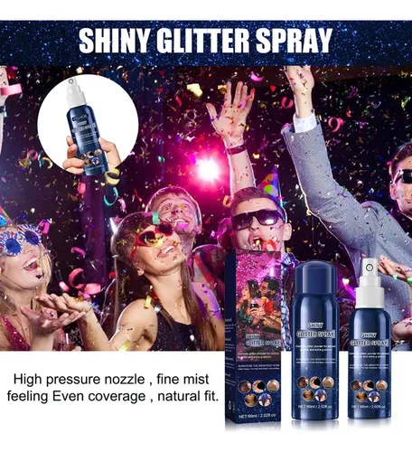 Brillo Corporal Body Glitter Para Secar Rápidamente Y Secar