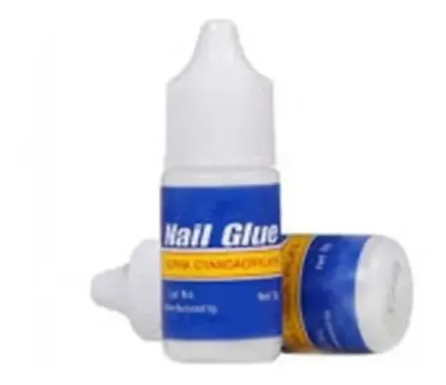 Pegamento Uñas Tips Gotero Decoracion Nail Postizas 3grs.