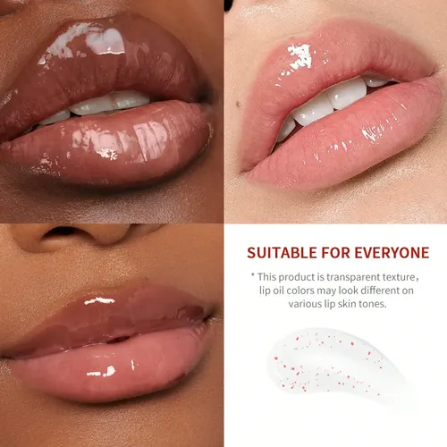 Two-in-one Lip Oil And Lip Balm, Tinted Lipstick