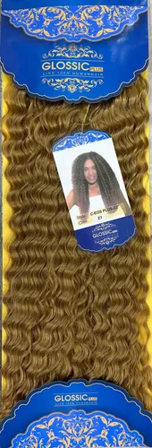 Cortina De Pelo Rizado Orgánico 4,50 Metros Rubio 27 Lfme