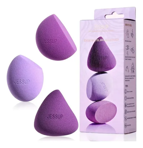 Jessup Set 3 Esponjas Profesionales Base Y Corrector, Sp017