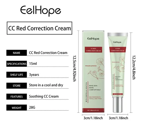 Mcrema Eelhope Centella Cc, Hidratante E Iluminadorax
