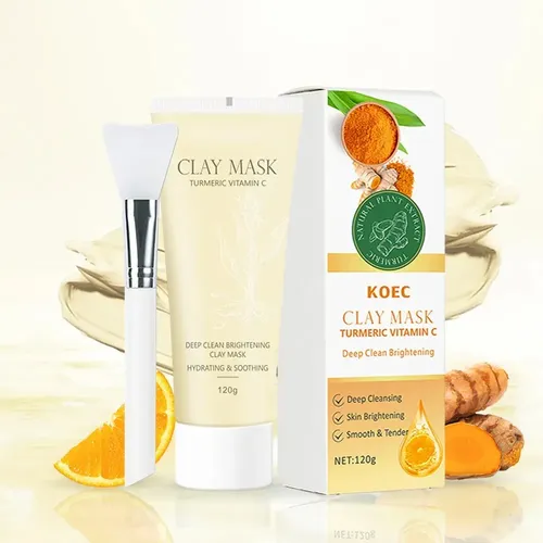 Mascarilla De Arcilla Limpiadora Profunda Con Vitamina Açafr