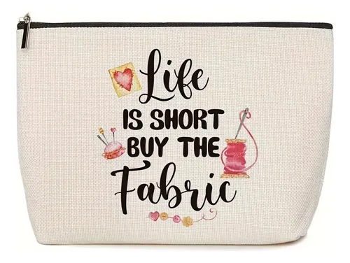 Bolsa De Maquillaje Sewing Quilters, Neceser, Regalo De Cump Bb514