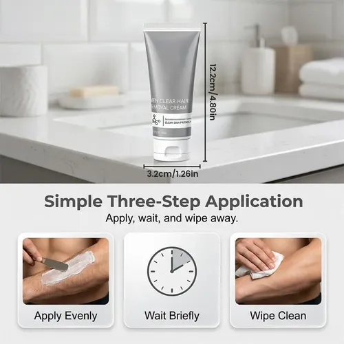 Crema Depilatoria Para Hombres 3 Pack