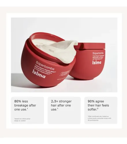 Isima Mascarilla Capilar Súperbomba Triple Repair Peptide