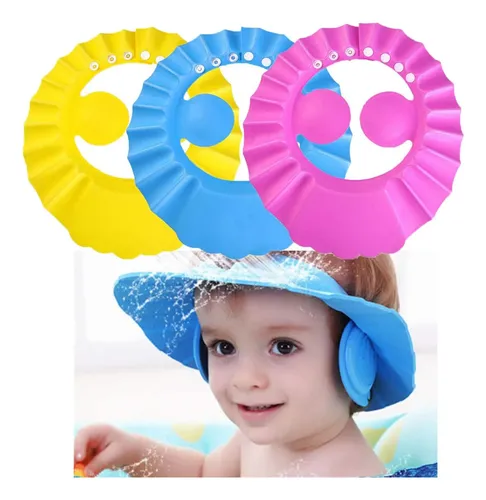 Gorro De Ducha Para Bebé Gorro De Baño Gorro De Baño 3piezas