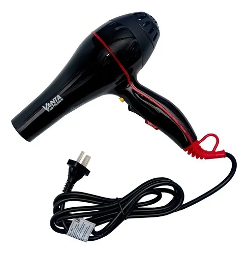 Vanta 3500 Premium Secador De Pelo Profesional Barberia 3c Negro