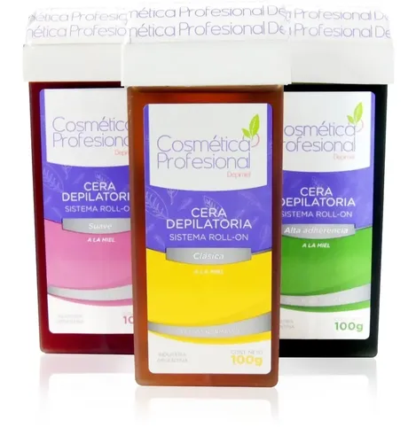 Cera En Roll-on Suave A La Miel Cosmetica Profesional