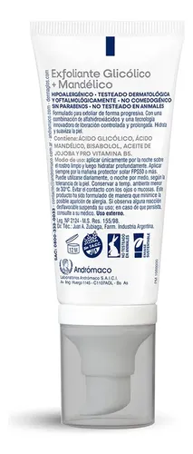 Dermaglós Exfoliante Glicólico+ Mandélico Efecto Peeling 50m Madura Noche