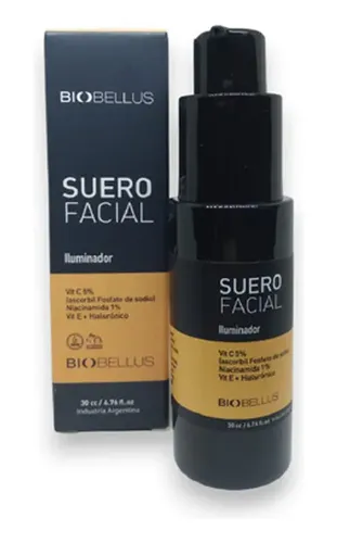 Suero Niacinamida + Hidratante + Iluminador Biobellus Kit Momento De Aplicación Día/noche Tipo De Piel Mixta
