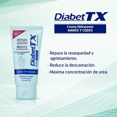 Diabet Tx Crema De Manos Y Codos 50ml