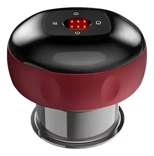 Masajeador Eléctrico Gua Sha – Ventosa China – Cupping Rojo Y Negro