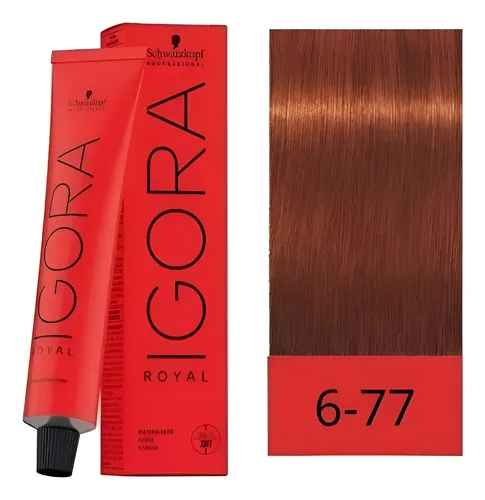 Tintura Igora Royal Tono 6.77 Schwarzkopf 60g