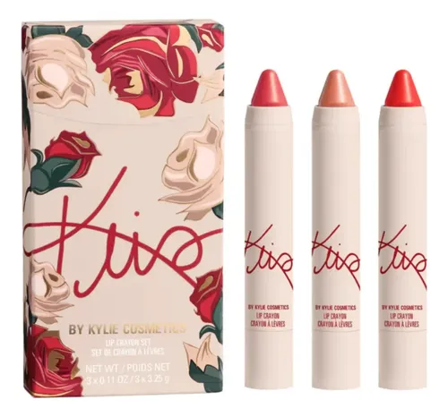 Set Labiales Crayón Kylie Cosmetics Kris X3 Unidades