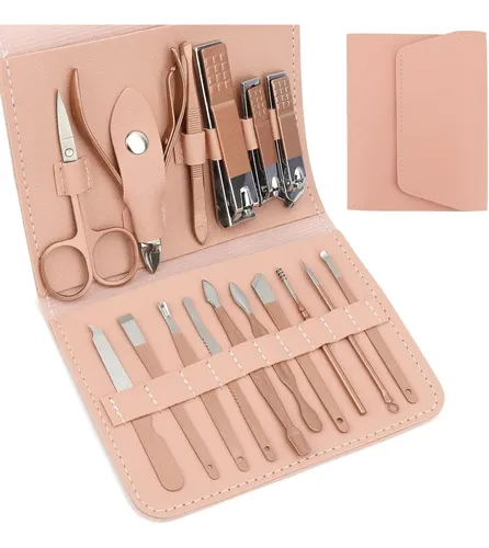 Set De Cuidado De Uñas De 16 Piezas (con Estuche Incluido)