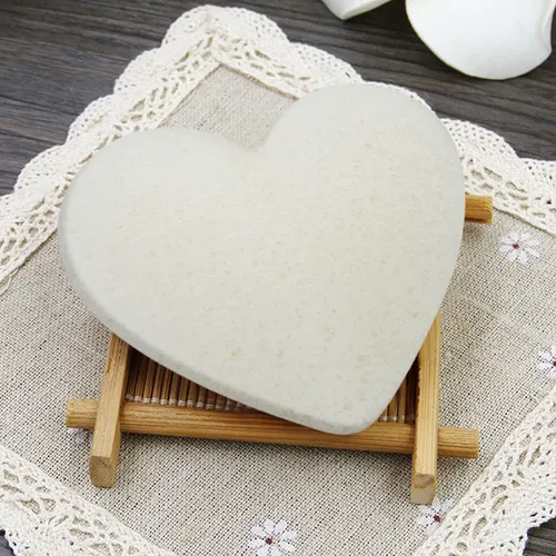 Esponja Limpiadora Facial En Forma De Corazón O Face Konjac