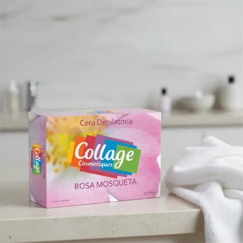 Cera Depilatoria Profesional Rosa Mosqueta Collage X 900 Gr