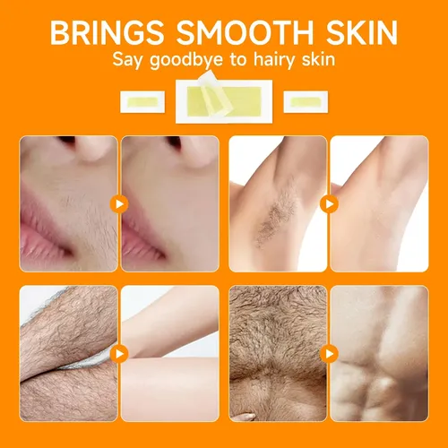 Kit Wax Strips Ygesiao De 100 Unidades Para Rostro Y Cuerpo