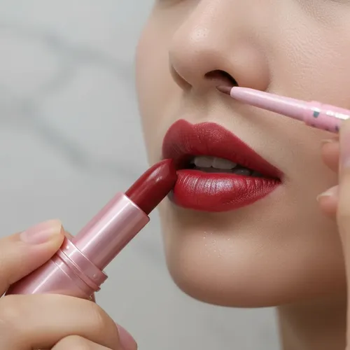 Lip Combo Labiales Delineador En Barra Gloss Efecto Brillo
