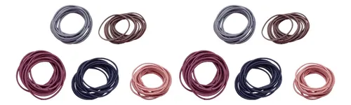 200 Unidades De Cintas Elásticas Para El Pelo Sin Costuras Y