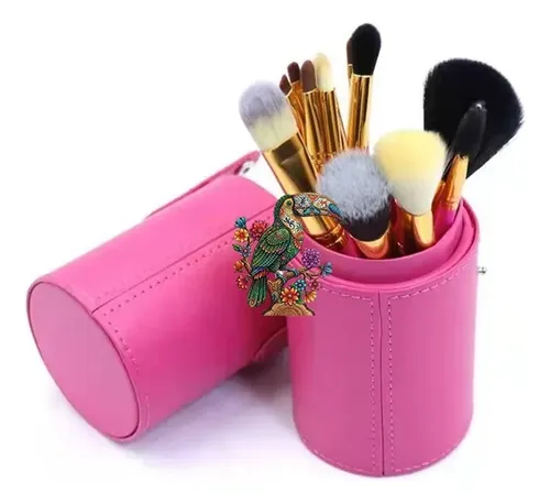 Juego De Brochas De Maquillaje De 2 Cubos.
