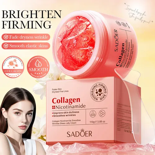 Crema Facial Sadoer Colágeno Nicotinamida 110 G