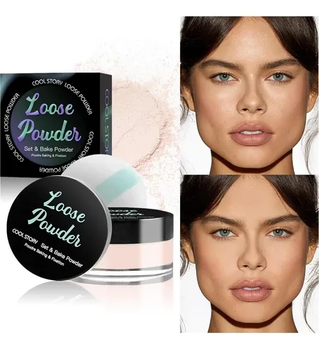Polvo Suelto Fijador Cool Story Beige Miel 6g Acabado Mate