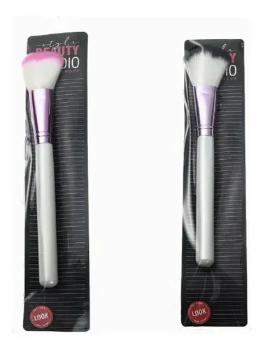 Brocha Pincel Maquillaje Skora Individual Polvo Suave Rubor Negro