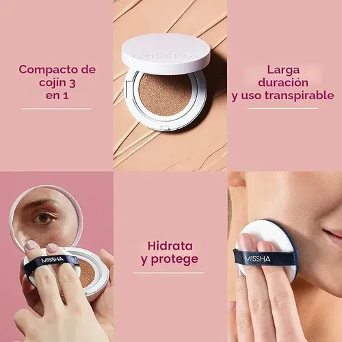 Base En Polvo Missha, No.23 Natural Beige