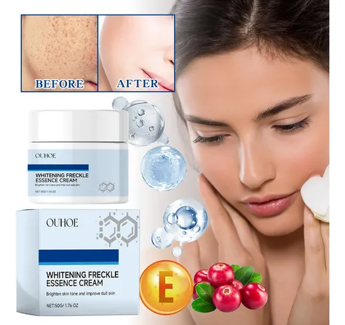 Crema Facial Iluminadora Ouhoe Para Un Tono E Hidratación Un