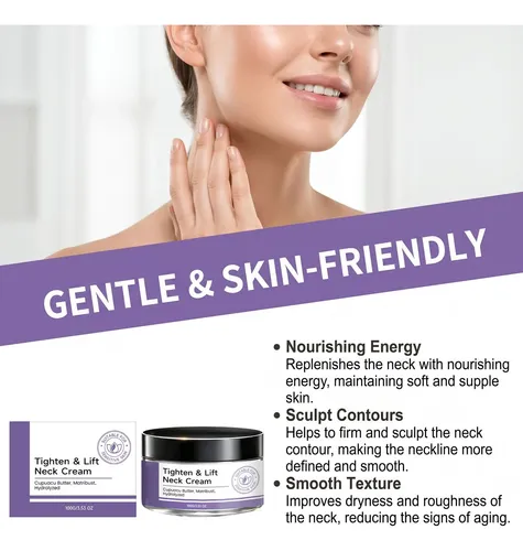 Crema Hidratante Reafirmante Para El Cuello