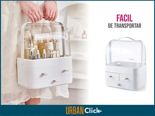 Organizador De Maquillaje Portatil Escritorio Porta Cosmetic