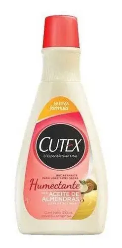 Cutex Quitaesmalte Humectante Aceite Almendra X 100ml