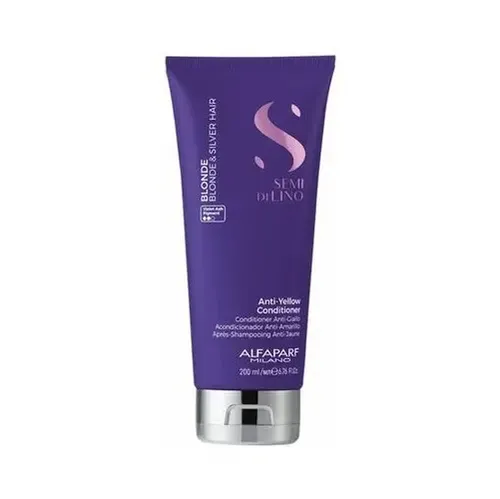 Acondicionador Alfaparf Anti-yellow Blonde & Silver Hair 200ml Semi Di Lino