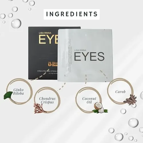 Parches De Gel Refrescante Para Debajo De Los Ojos De Rinna