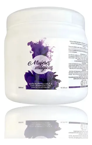Baño De Crema Nutritivo De Uva 1 Kilo Mujeres Mágicas