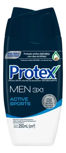 Jabon Liquido Corporal Protex Men Sport X 250ml
