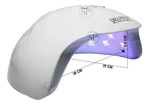 Cabina Uv Led Belprof Sun X7 36w Esmaltado Semipermanente