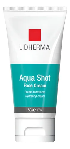 Crema Facial Hidratante Aquashot 50gr Lidherma