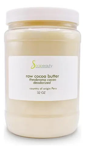 Manteca De Cacao Soapeauty Cruda Refinada Desodorizada 100%