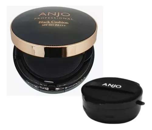 Base Maquillaje+repuesto +fps 50pa++ Anjo Proffesional Black