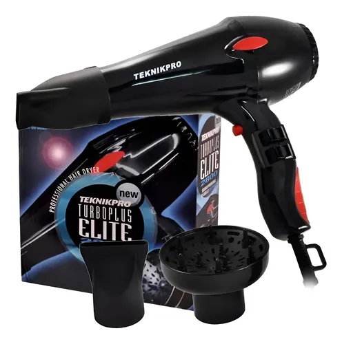 Secador De Pelo Profesional New Turbo Plus 2800 Teknikpro