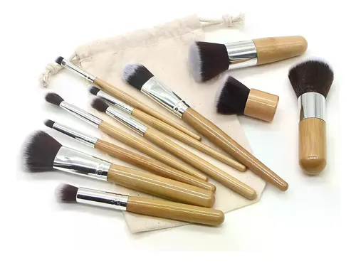 Q Pinceles Maquillaje Profesionales Suaves, Set 11 Piezas