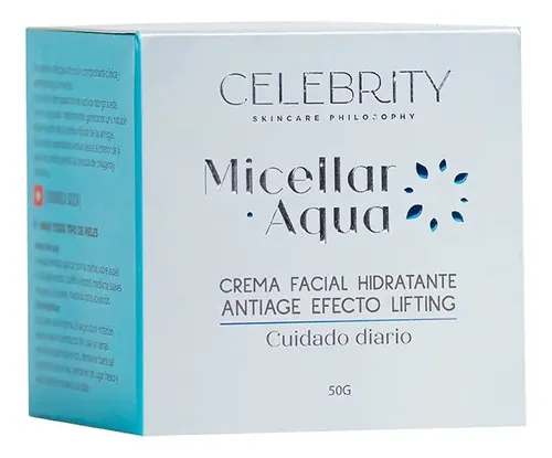 Crema Facial Celebrity Antiage Lifting Micellar Aqua X50g
