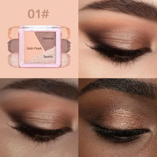 Paleta De Sombras Satinadas Vegana 1#