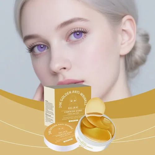 Parches Hidratantes Eelhoe Gold Para Ojos Suaves Y Regordete