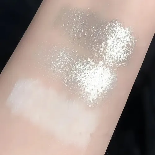 Set De 3 Lápices Resaltador Sombra Ojos Delineador Barra Cre Blanco