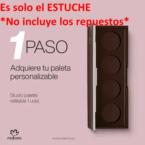 Estuche Para Paleta De Sombras Personalizable Una Natura
