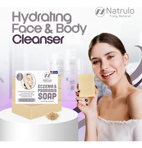 Jabón En Barra Natrulo Para Tratamiento Facial Y Corporal, T